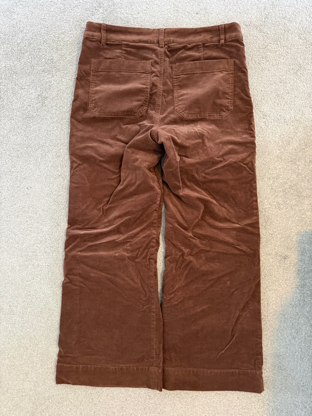 J. Crew Wide-Leg Corduroy Pants in Brown - Picture 3 of 4